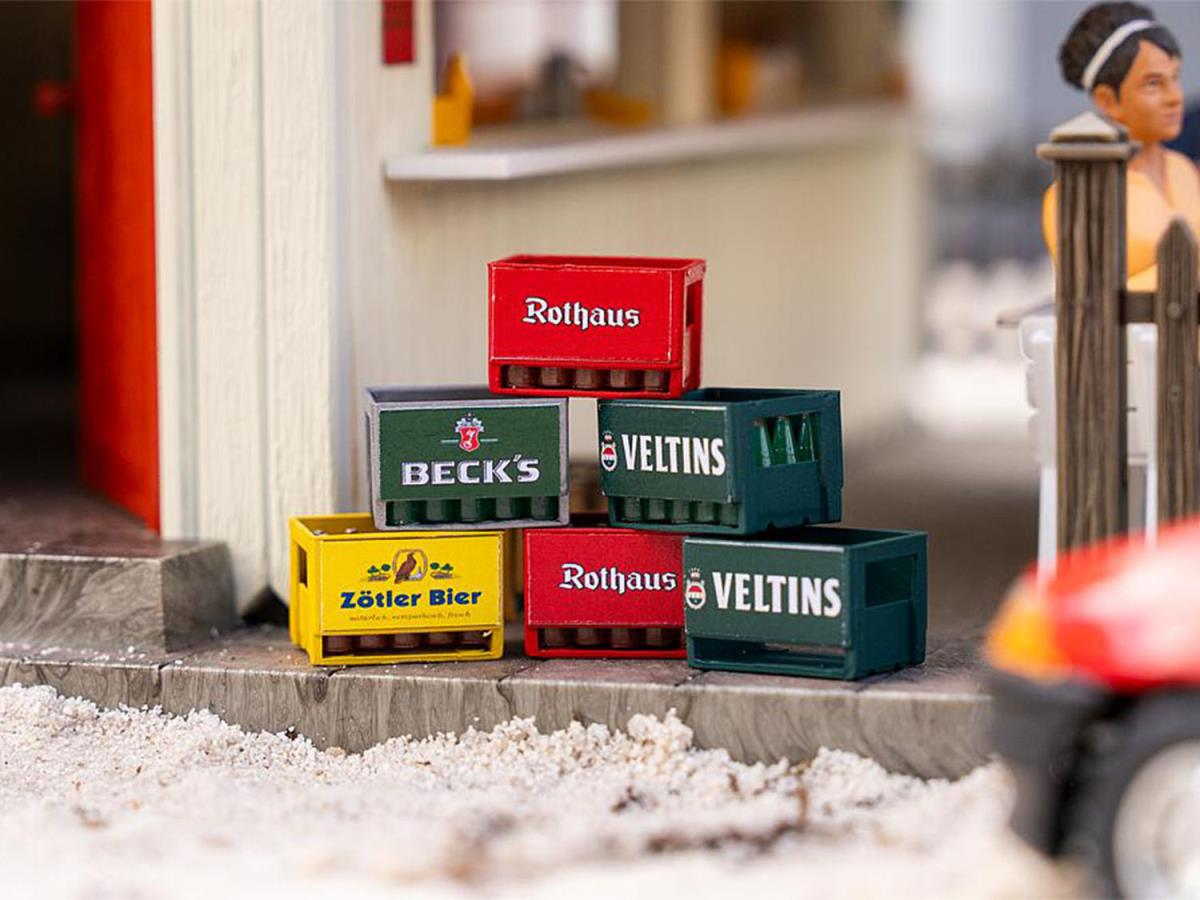 Pola 333229 Beer Crates with Bottles (20) Kit G Gauge