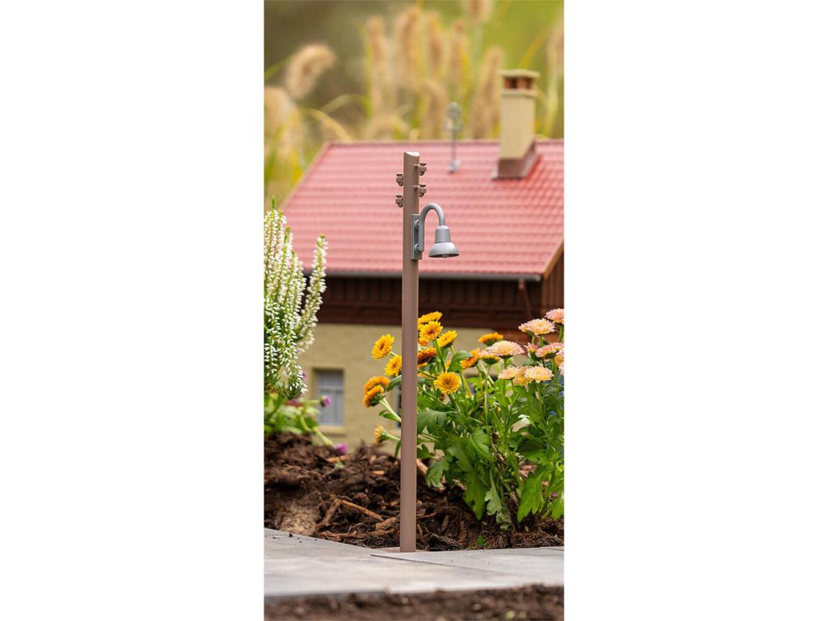 Pola 333232 Wooden Pole with Arc Light (2) Kit G Gauge