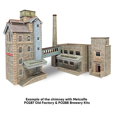 Metcalfe PO401 Old Mill Chimney Stack OO Gauge Kit