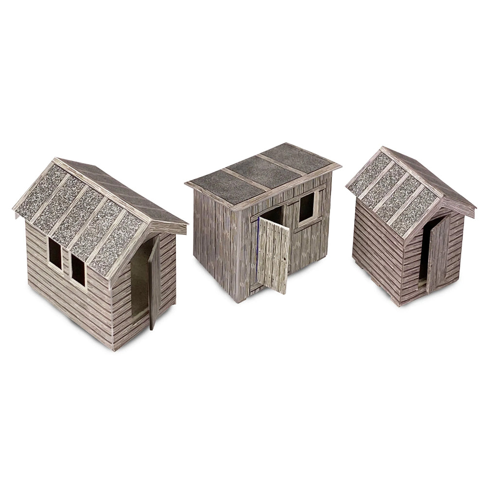 Metcalfe PO512 Garden Sheds HO/OO Gauge Kit