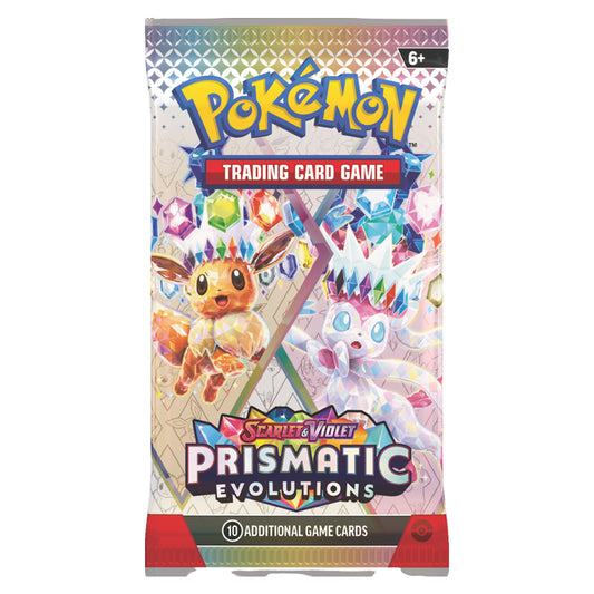 Pokemon TCG: Scarlet & Violet 8.5: Prismatic Evolutions - Single Booster Pack