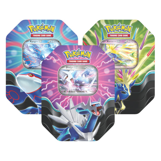 Pokemon TCG: Azure Legends Tin Kyogre/Dialga/Xerneas