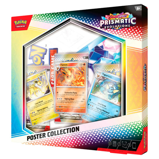Pokemon TCG: Scarlet & Violet 8.5: Prismatic Evolutions Poster Collection