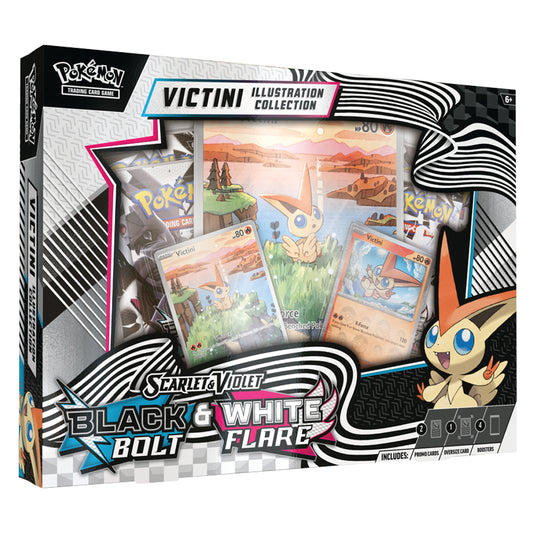 Pokémon TCG: SV10.5 - Black Bolt & White Flare Illustration Collection