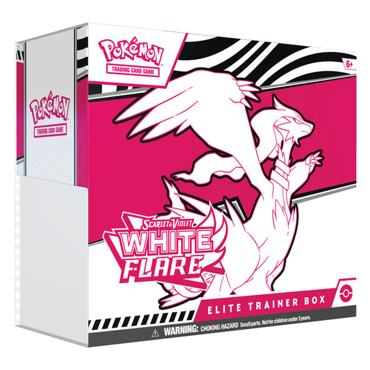 Pokémon TCG: Scarlet & Violet 10.5 - White Flare - Elite Trainer Box - Reshiram