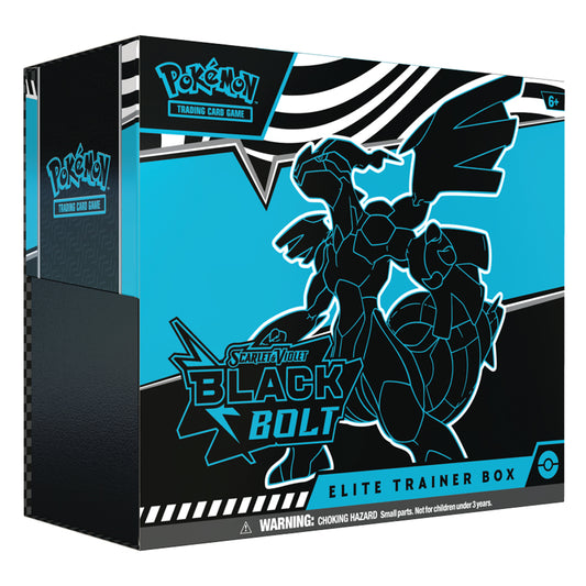 Pokémon TCG: Scarlet & Violet 10.5 - Black Bolt - Elite Trainer Box ETB - Zekrom
