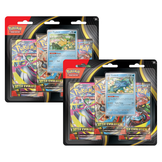 Pokemon TCG: Mega Evolution - 3-Pack Blister