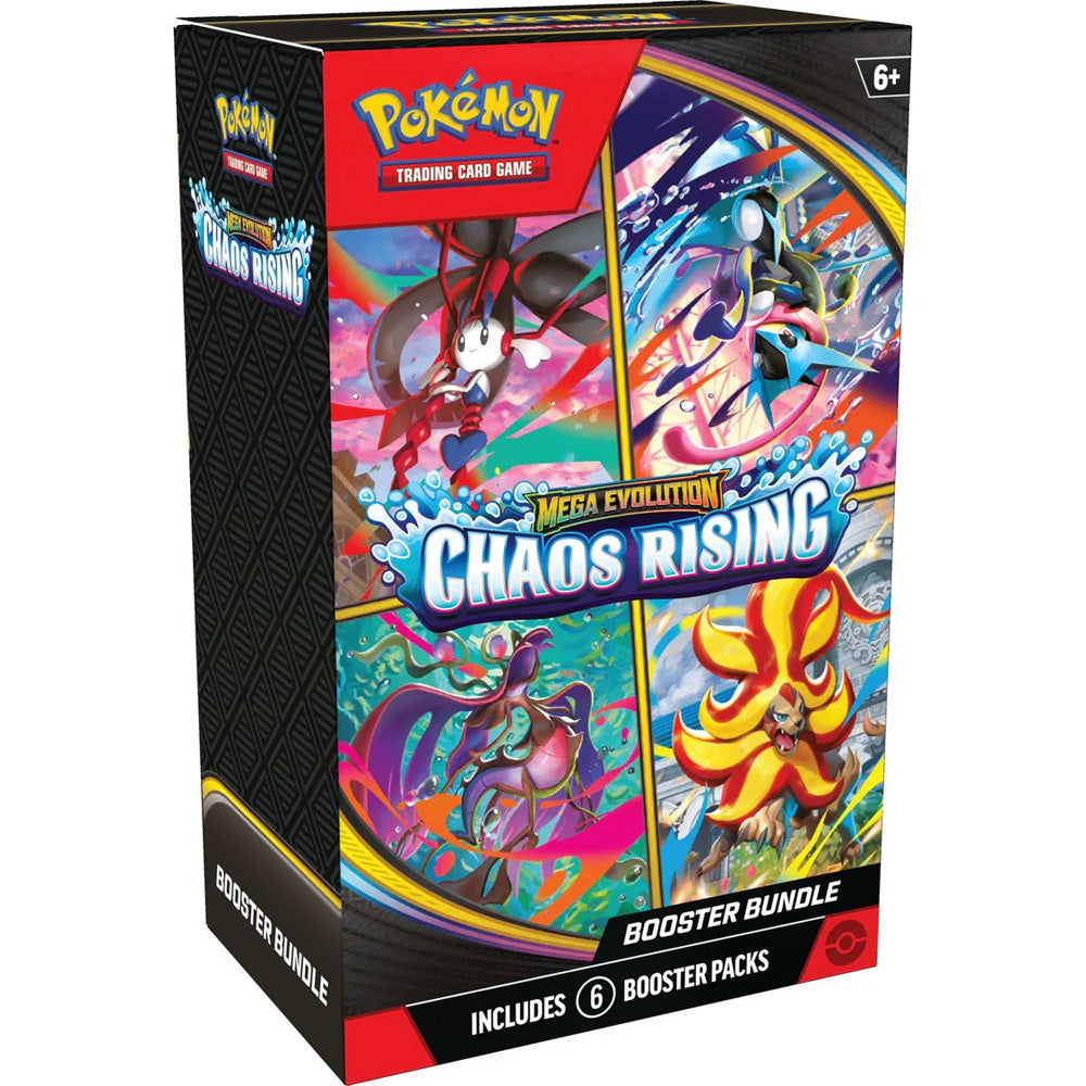 Pokemon TCG: Mega Evolution Chaos Rising - Booster Bundle (6-Packs)