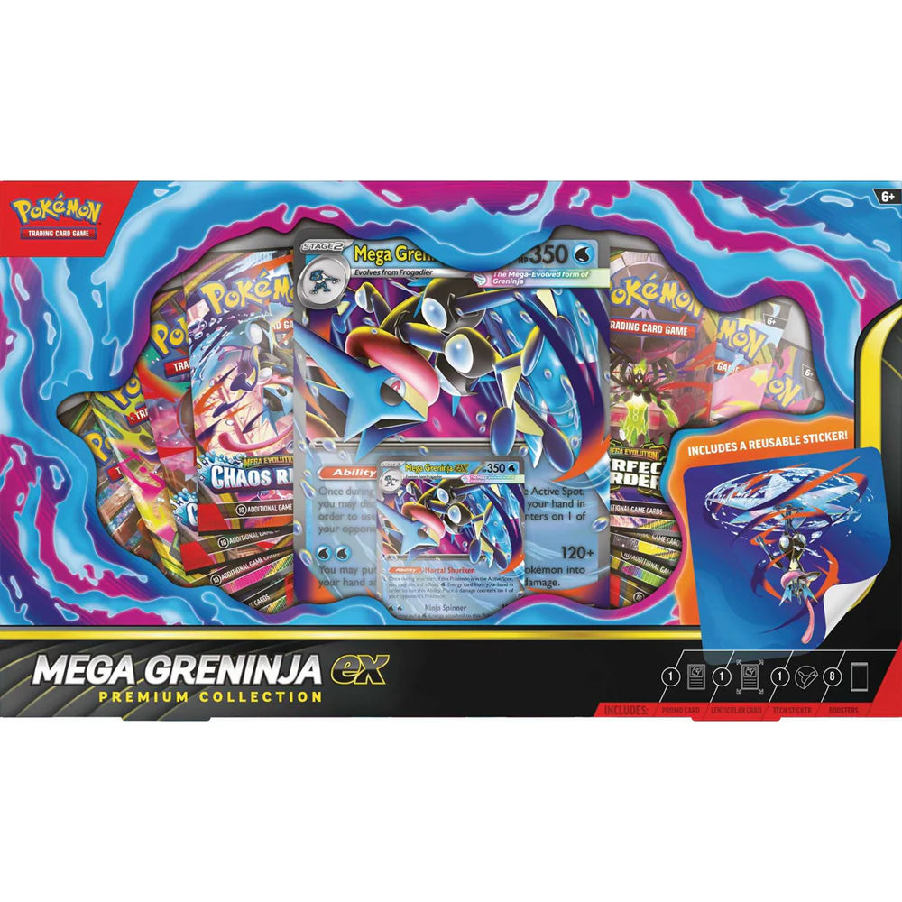 Pokemon TCG: Mega Greninja ex Premium Collection Box