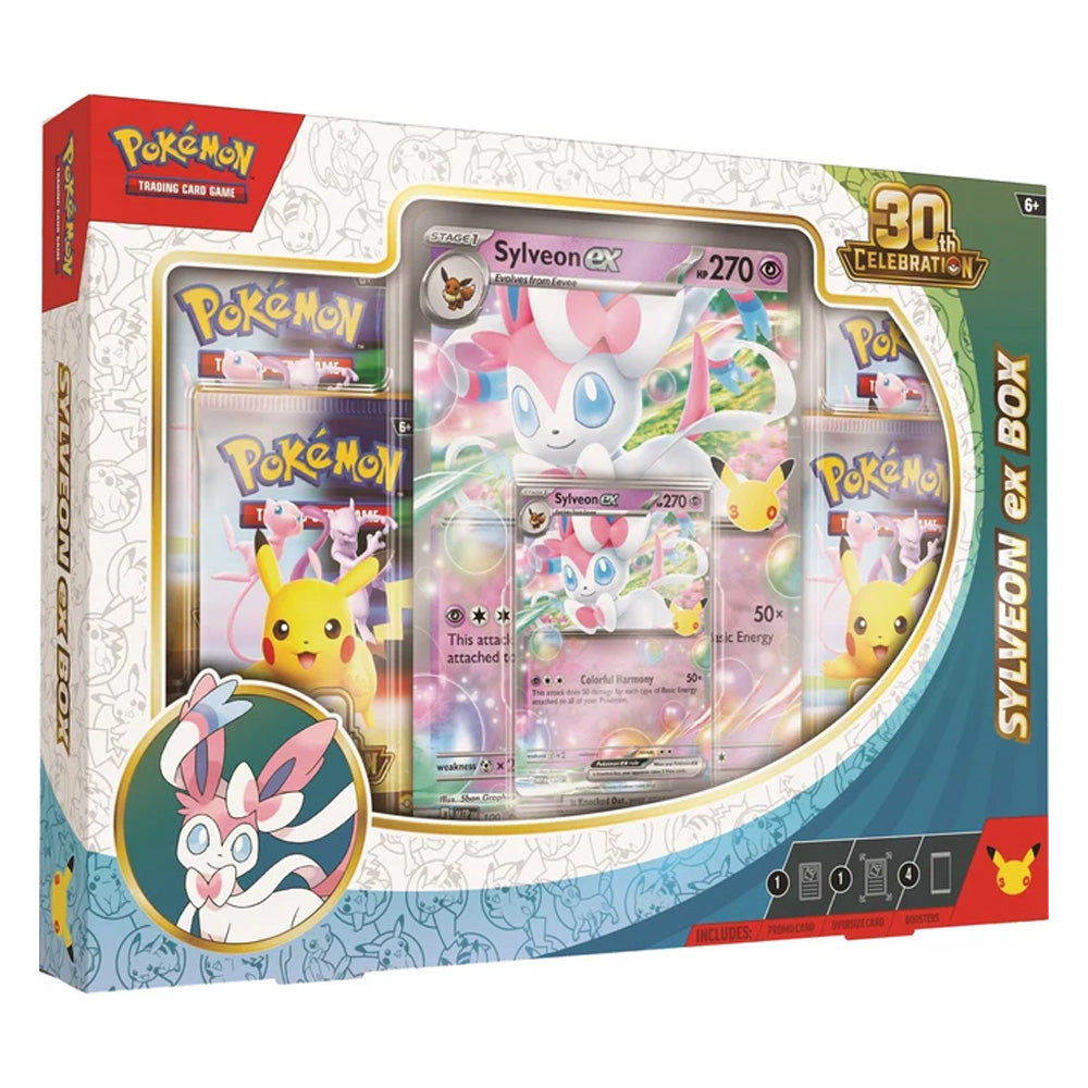 Pokemon TCG: 30th Celebration - Sylveon ex Box