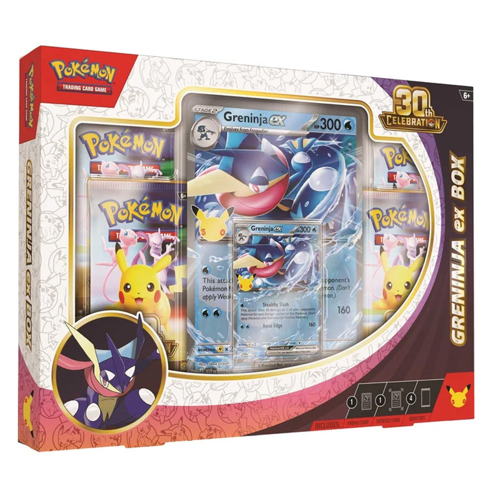 Pokemon TCG: 30th Celebration - Greninja ex Box