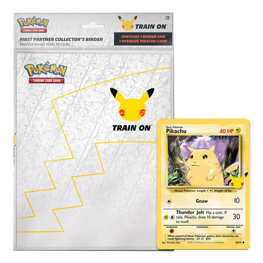 Pokemon TCG: 25th Anniversary Oversize Booster Binder