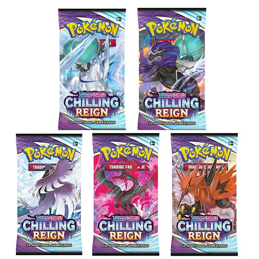Pokemon TCG: Sword & Shield 6 - Chilling Reign - Single Booster Pack