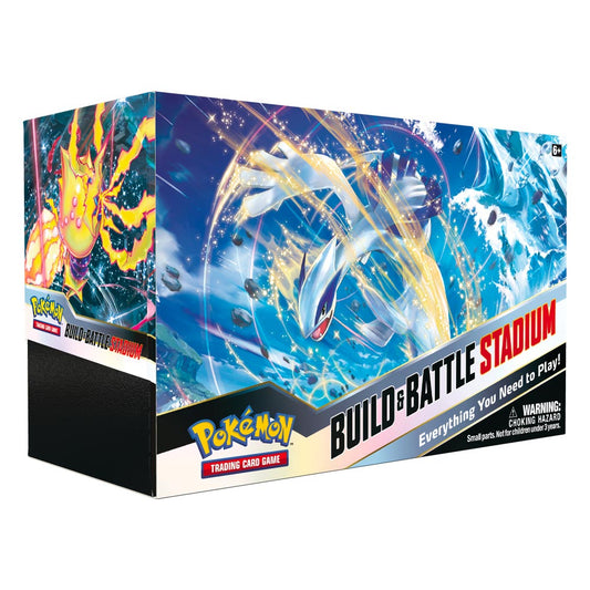 Pokemon TCG: Sword & Shield 12 Silver Tempest Build and Battle Stadium Box