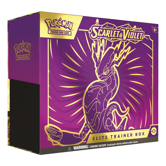 Pokemon TCG: Scarlet & Violet Base Set Elite Trainer Box ETB Miraidon Violet