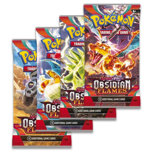 Pokemon TCG: Scarlet & Violet 3: Obsidian Flames - Single Booster Pack