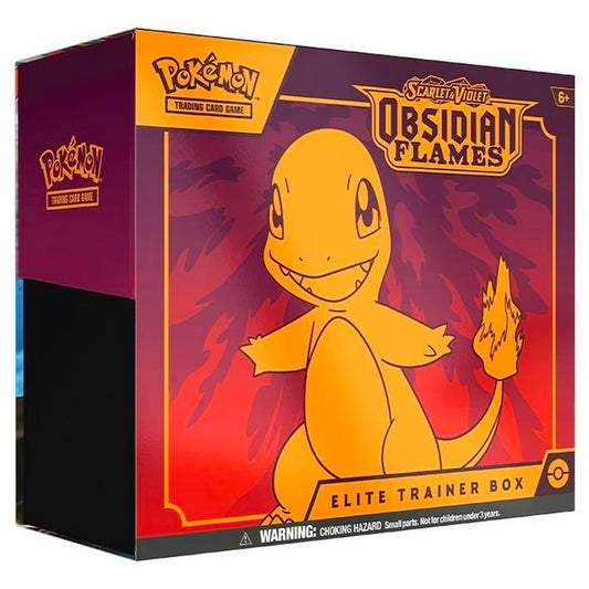 Pokemon TCG: Scarlet & Violet 3: Obsidian Flames - Elite Trainer Box