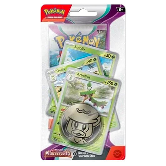 Pokemon TCG: Scarlet & Violet 2: Paldea Evolved - Arboliva Premium Checklane