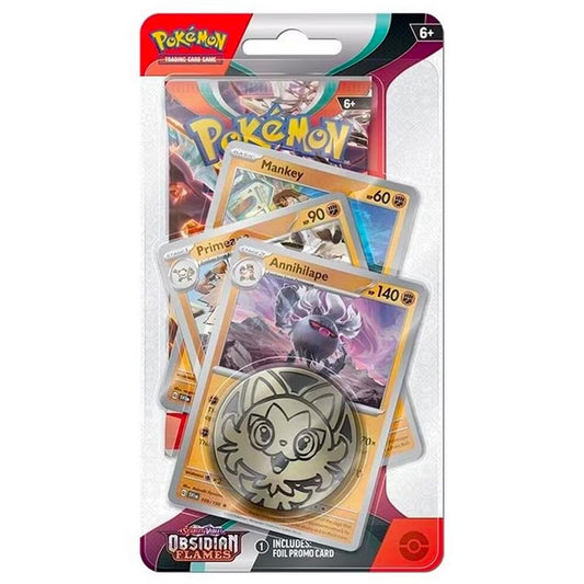 Pokemon TCG: Scarlet & Violet 3: Obsidian Flames - Annihilape Premium Checklane