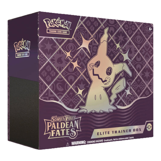 Pokemon TCG: Scarlet & Violet 4.5 Paldean Fates: Elite Trainer Box ETB