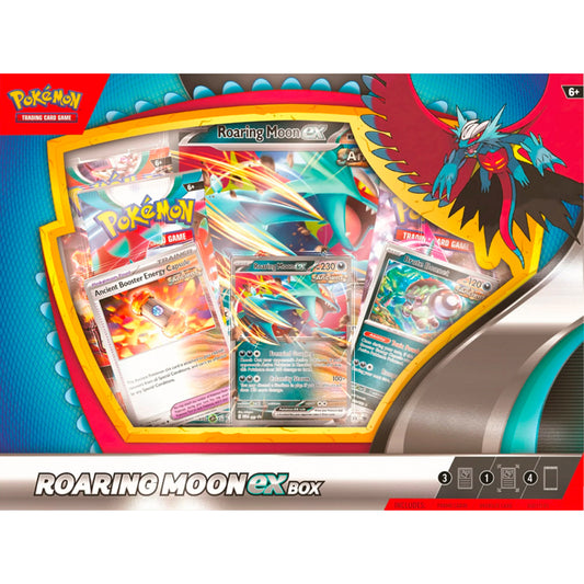 Pokemon TCG: Scarlet & Violet Paradox Rift: Roaring Moon ex Box