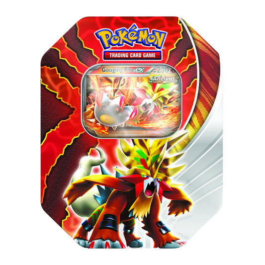 Pokemon TCG: Paradox Destinies Tin - Gouging Fire EX