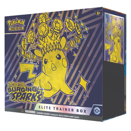Pokemon TCG Scarlet & Violet: Surging Sparks - Elite Trainer Box ETB