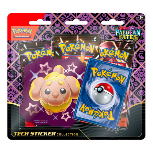Pokemon TCG: Scarlet & Violet 4.5 Paldean Fates: Tech Sticker Collection Fidough