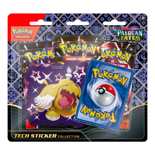 Pokemon TCG: Scarlet & Violet 4.5 Paldean Fates Tech Sticker Collection Maschiff