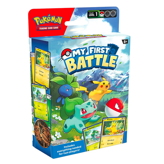Pokemon TCG: My First Battle Pikachu vs Bulbasaur Age 6+
