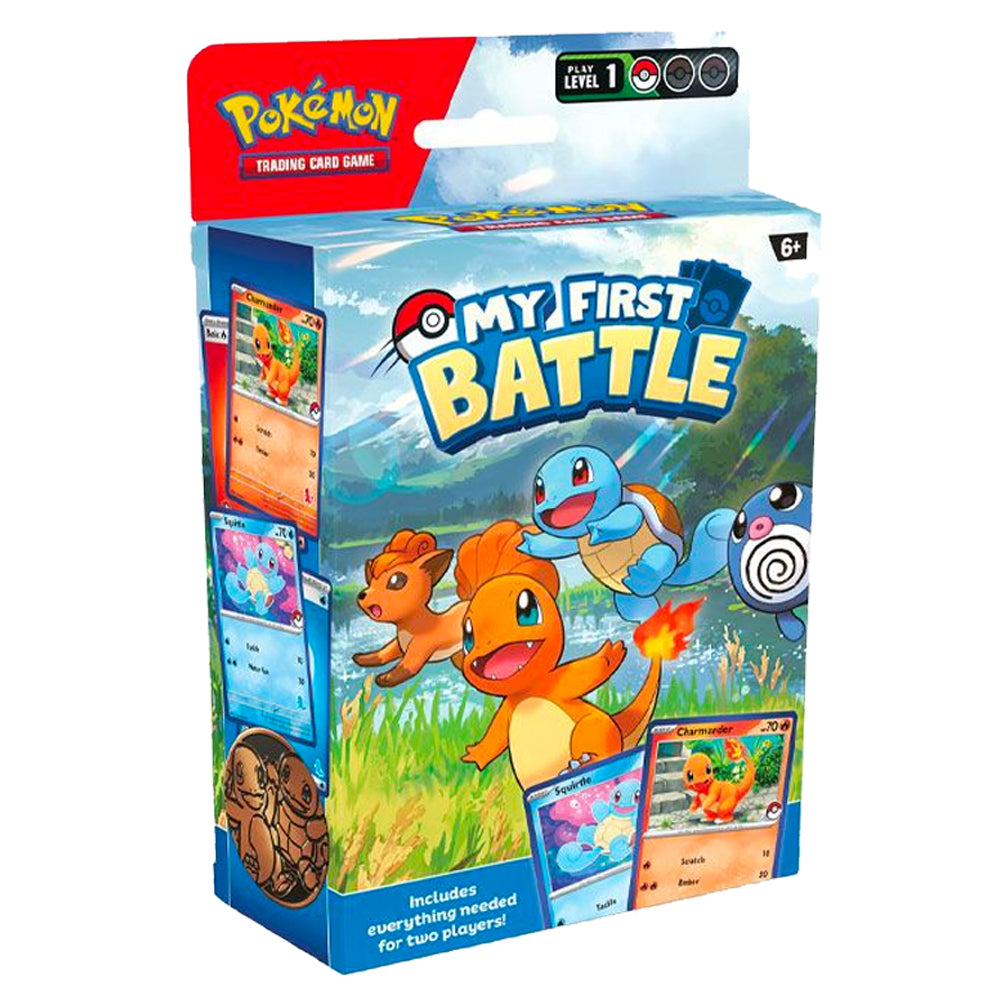 Pokemon TCG: My First Battle Squirtle vs Charmander Age 6+