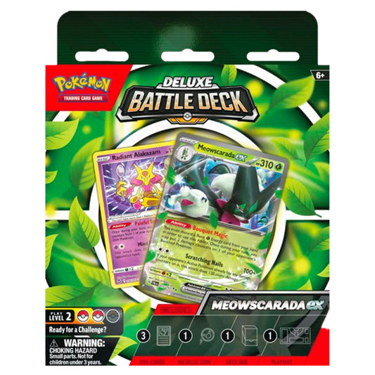 Pokemon TCG: Meowscarada ex Deluxe Battle Deck