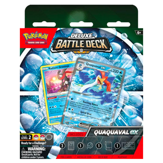 Pokemon TCG: Quaquaval ex Deluxe Battle Deck