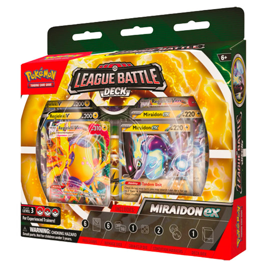 Pokemon TCG: Scarlet & Violet Paradox Rift: Miraidon ex League Battle Deck