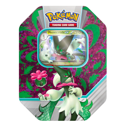 Pokemon TCG: Meowscarada Paldea Partners Tin