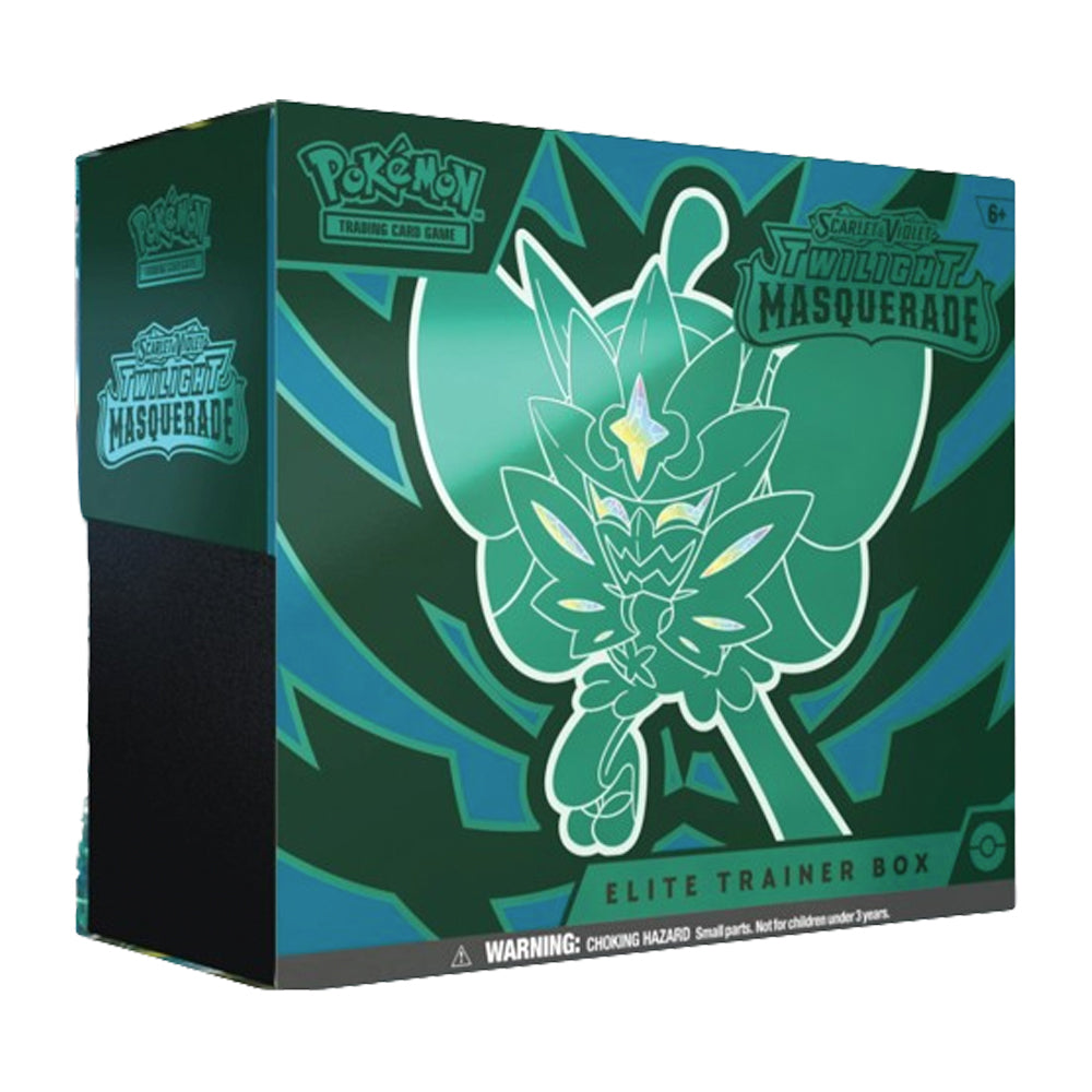 Pokemon TCG: Scarlet & Violet 6 - Twilight Masquerade - Elite Trainer Box ETB