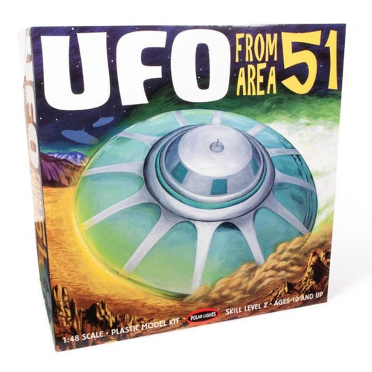 Polar Lights 982 Area 51 UFO 1:48 Model Kit