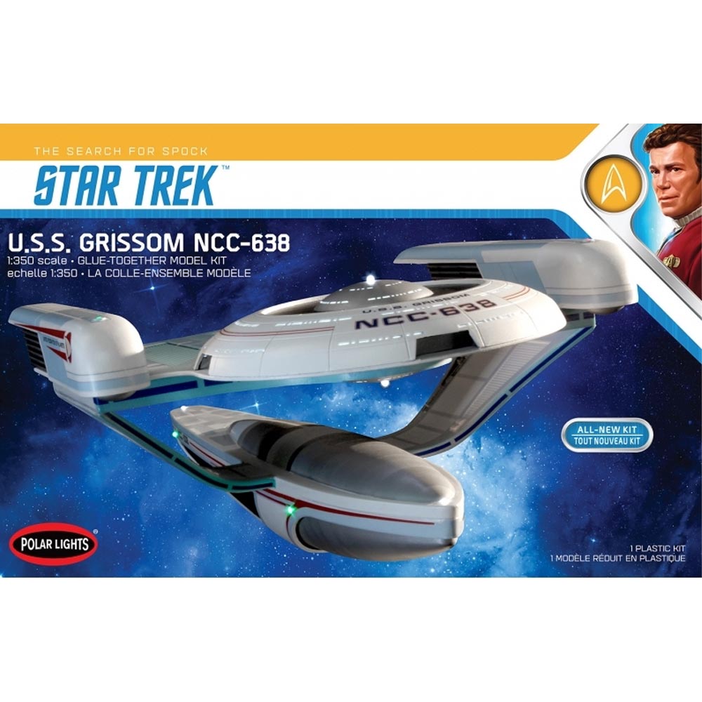 Polar Lights 991 USS Grissom NCC-638 Star Trek 1:350 Model Kit