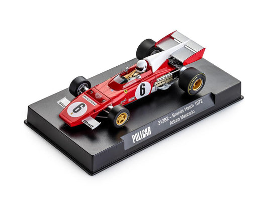 Policar 312B2 No.6 Brands Hatch 1972 Merzario 1:32 POLCAR05D