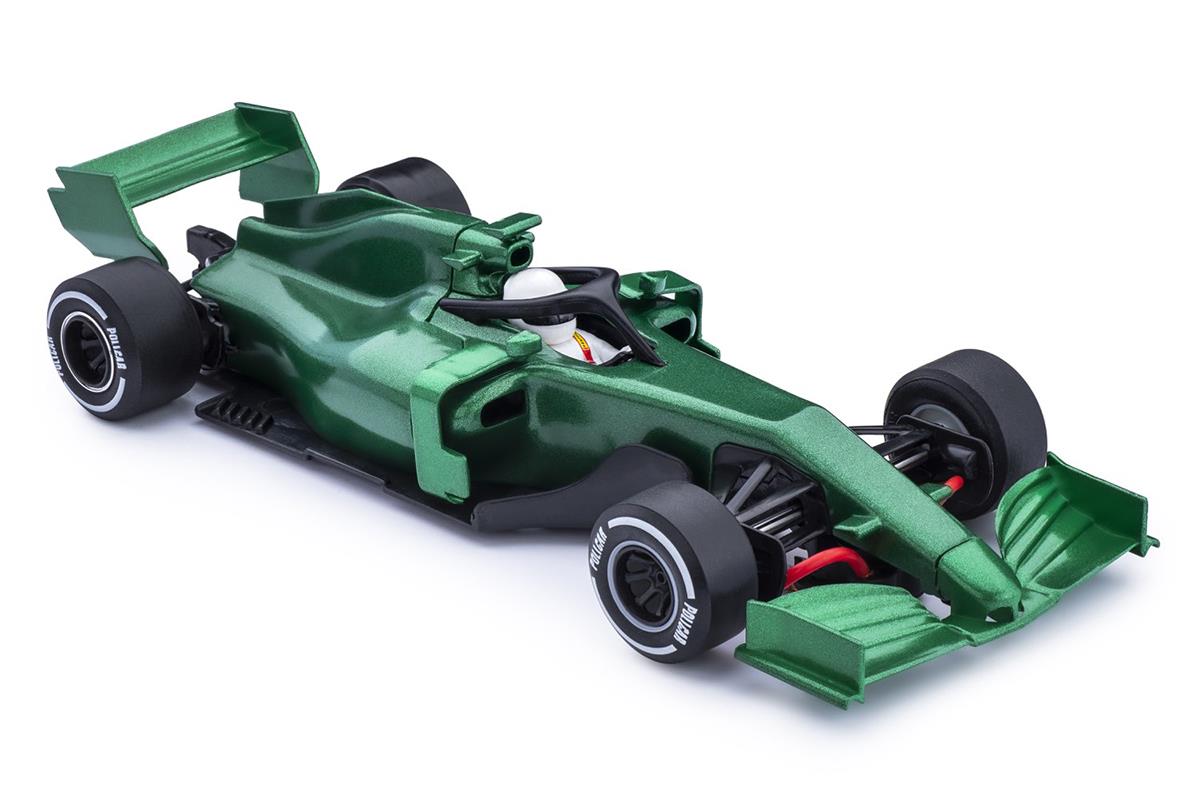 Policar CAR07-GREEN Monoposto Generic Single Seat Racing Car Green 1:32