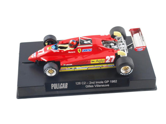 Policar 126 C2 2nd Imola GP 1982 Gilles Villeneuve POLCAR09B 1:32