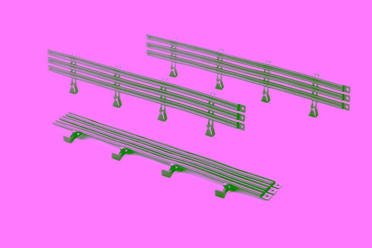 Policar Guardrail 20cm Grey (10) POLP020G-10 1:32