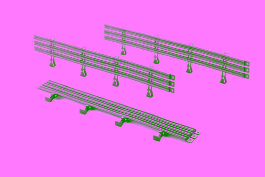 Policar Guardrail 20cm Grey (10) POLP020G-10 1:32