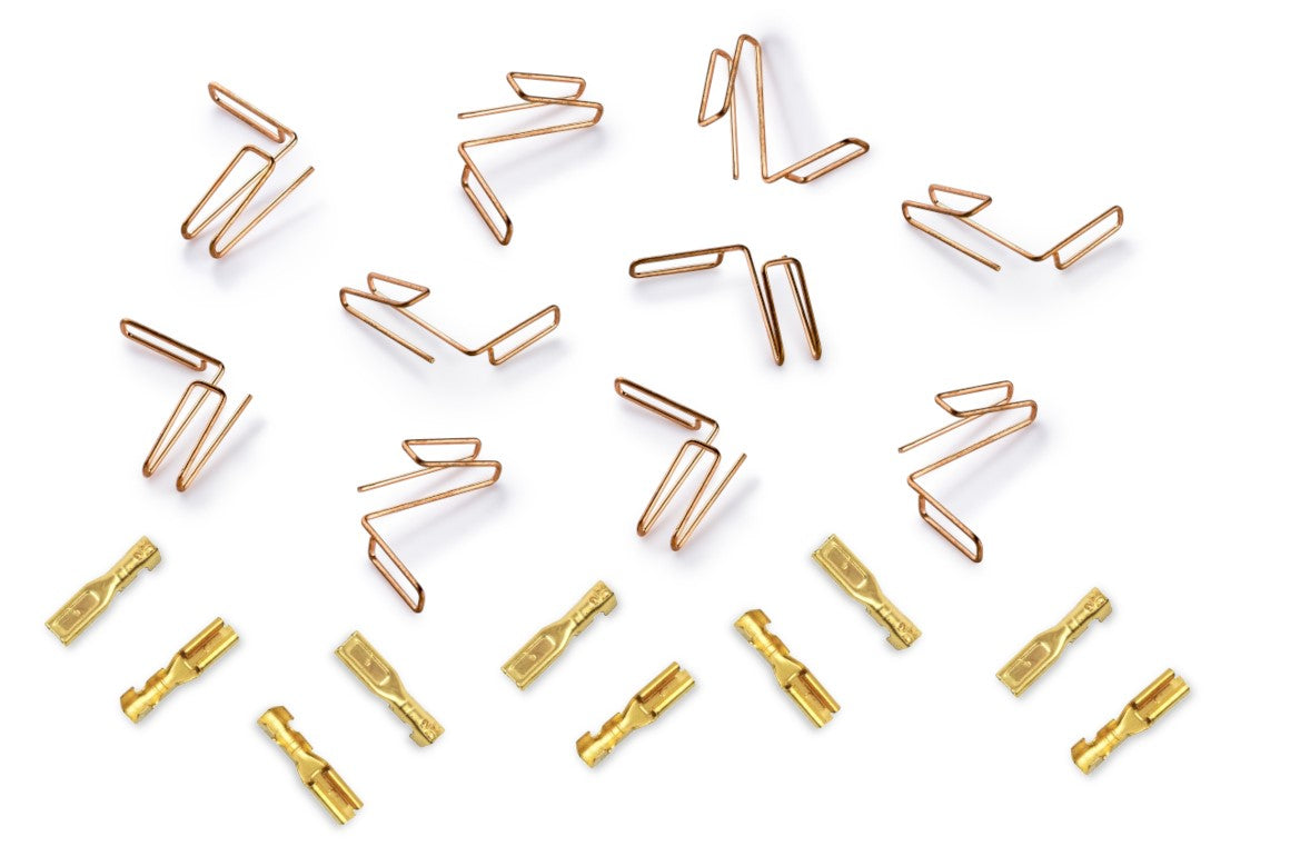 Policar Contact Springs with Fastons for Policar Track (10+10) POLP030-10 1:32