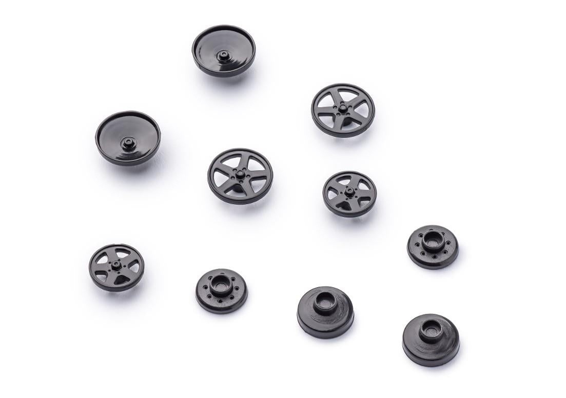 Policar BRM P160/P153 Wheel Inserts Kit (4+4x2) POLPCS08I 1:32