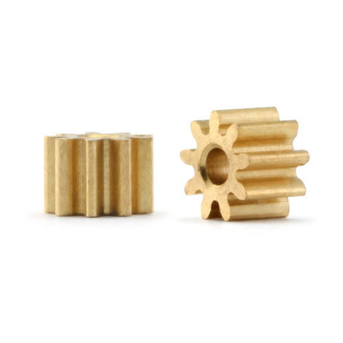 POLICAR by Slot.It 9 Tooth 4.2mm Diameter Brass Pinion (2) PPI429O15