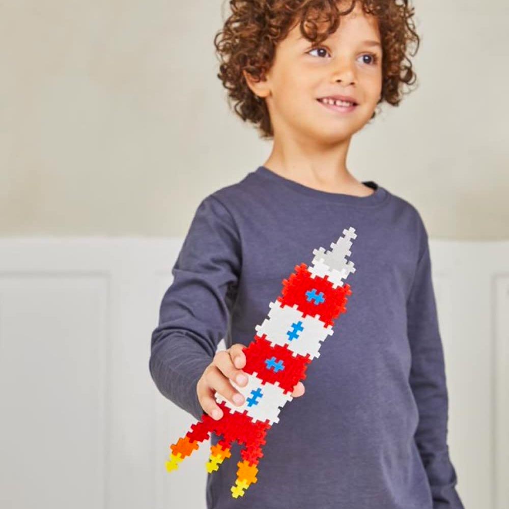 Plus-Plus Basic Colour Mix 300pcs Age 5+ Open-Play Pack Building Block Toy 3350