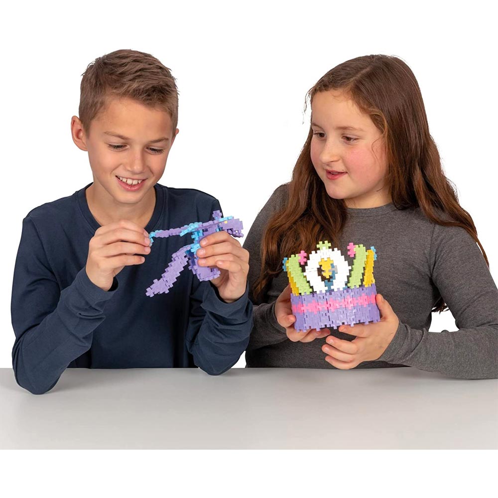 Plus-Plus Pastel Colour Mix 300pcs Age 5+ Open-Play Pack Building Block Toy 3352