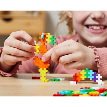 Plus-Plus Rainbow Mix 600pcs Age 5+ Open-Play Pack Building Blocks 3976