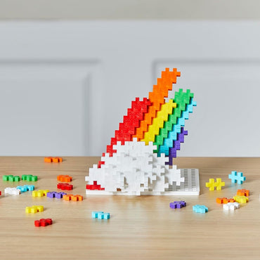 Plus-Plus Rainbow Mix 300pcs Age 5+ Open-Play Pack Building Blocks 3977